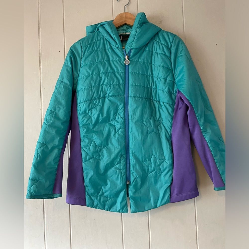 Youth Girl's Spyder Solitude Thinsulate Ski Snowboard Jacket Size XL